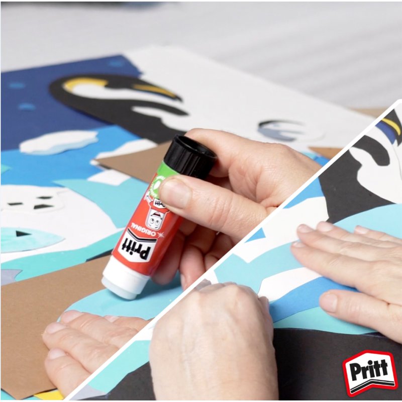 Pritt lijmstift 6 stuks van 22g, oplosmiddelvrij, multipack